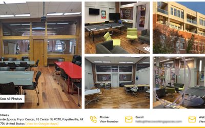 Coworking Spaces in Northwest Arkansas: Community, Resources, and Productivity