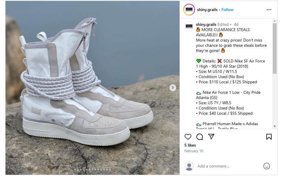 Discover ShinyGrail: Where Sneakers, Style, and Fashion Meet in NWA